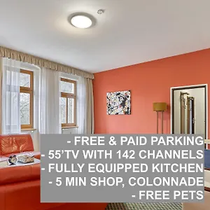  Apartmán Excellent In Center 5 Min Walk From The Colonnade
